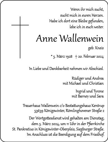 Profilbild von Anna Regina Wallenwein