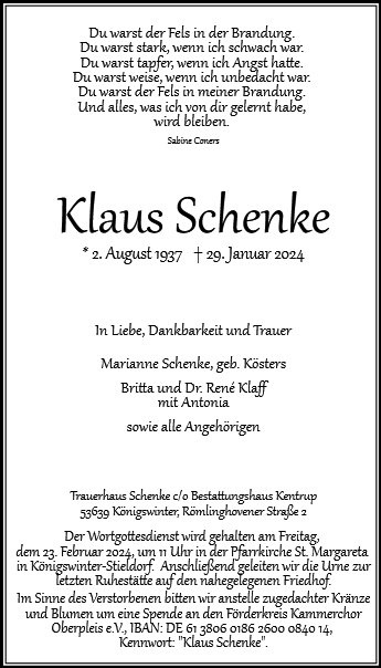 Profilbild von Klaus Schenke