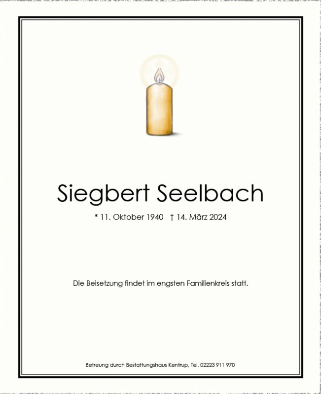Profilbild von Siegbert Seelbach